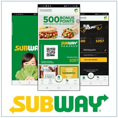 Subway<sup>®</sup> Loyalty Programme