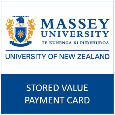 Massey University Stored Value Card